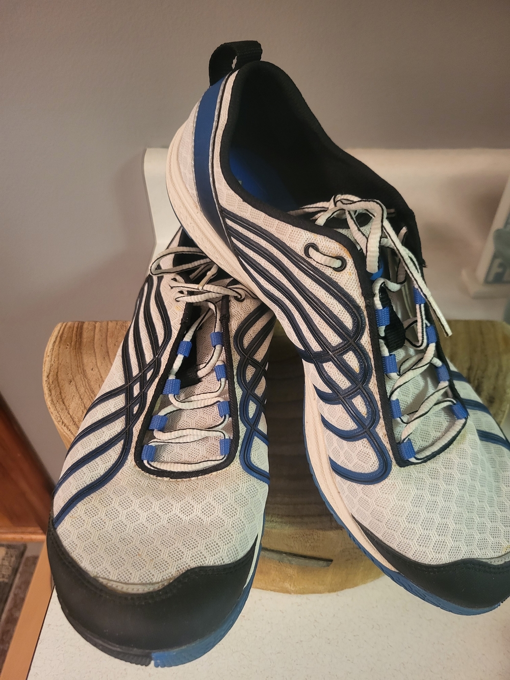 Merrell Men's White & Blue Athletic Sneakers